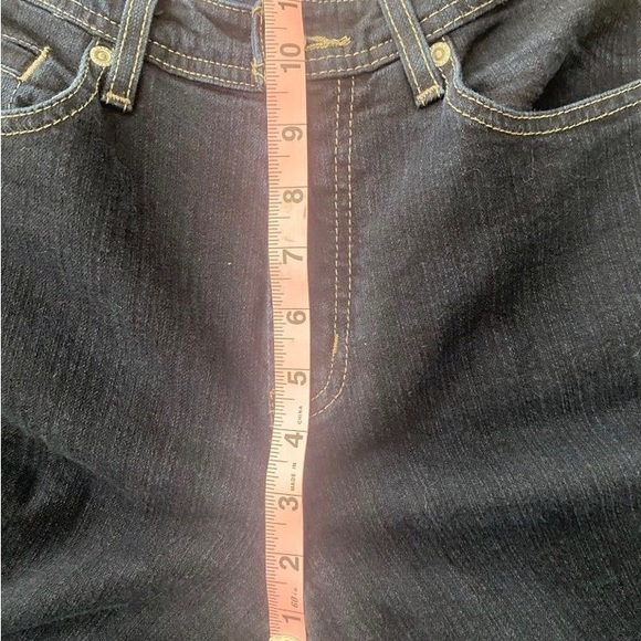 Chico's Size 1 Platinum Denim Collection Dark Wash Jeans Sz 8 - Picture 7 of 9